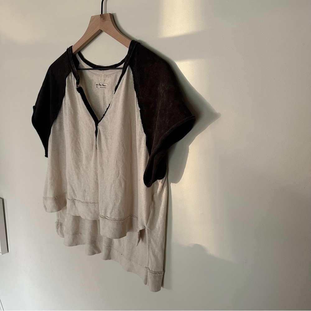 Free People Baseball Raglan Tee - Picture 6 of 10